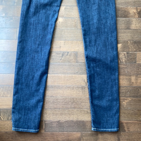 Fidelity Blue Delphi Scoop Low Rise Skinny Jeans Size 28 - Picture 14 of 15